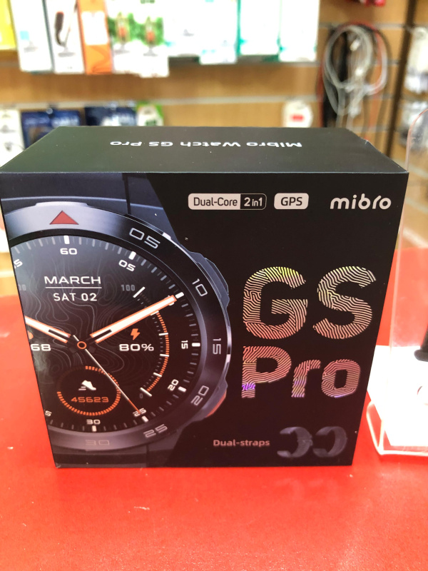 Часы смарт  DUAL-CORE 2IN1 GPS MIBRO PRO