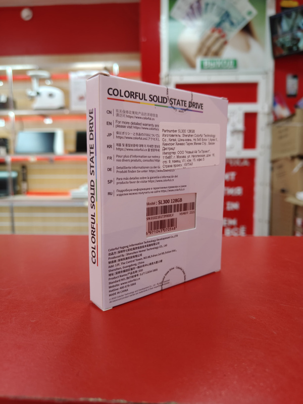 Жесткий диск SSD Colorful SL300 128GB