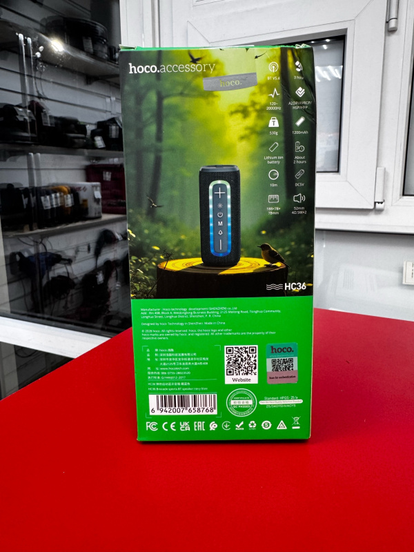Колонки Bluetooth Hoco HC36, 10Вт, 1200мАч