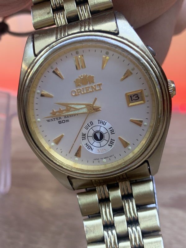 Часы наручные Orient em5j-a0 ca