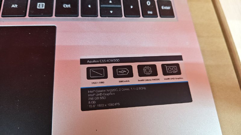 Ноутбук DEXP c15-icw300