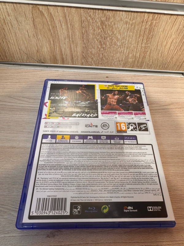Игра Sony UFC4 PS4