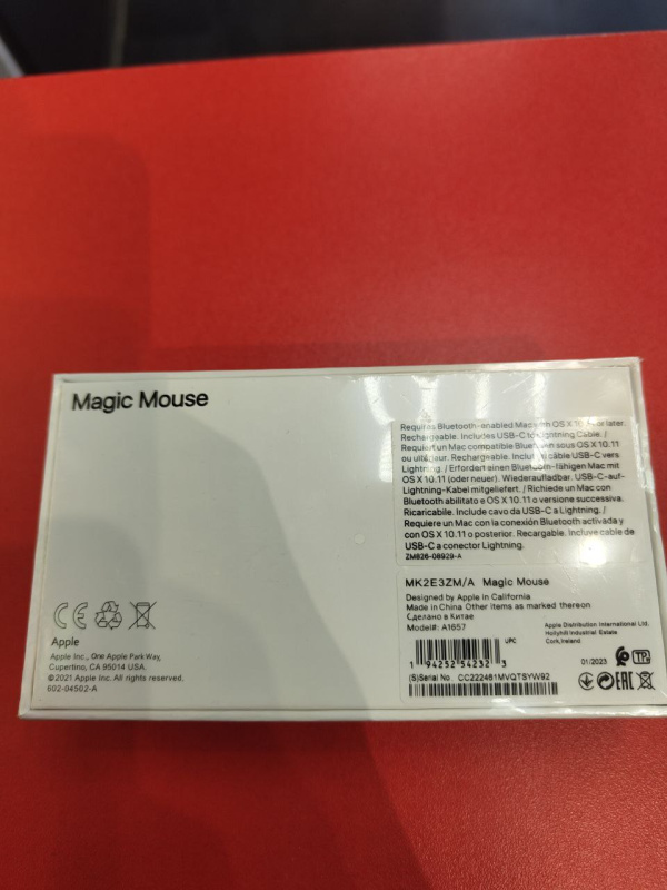 Мышь Apple Magic mouse