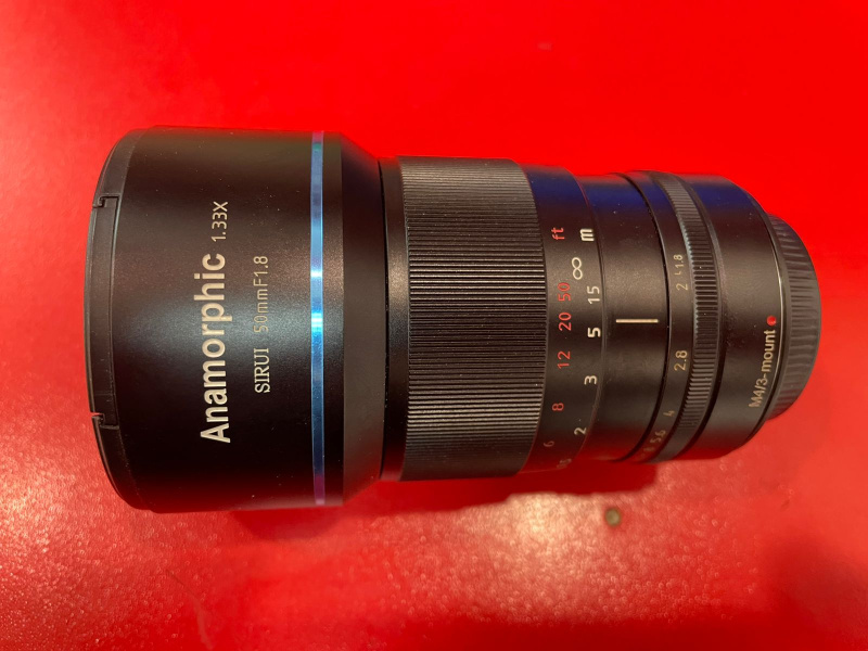 Объектив SIRUI  ANAMORPHIC 1.33 50MM