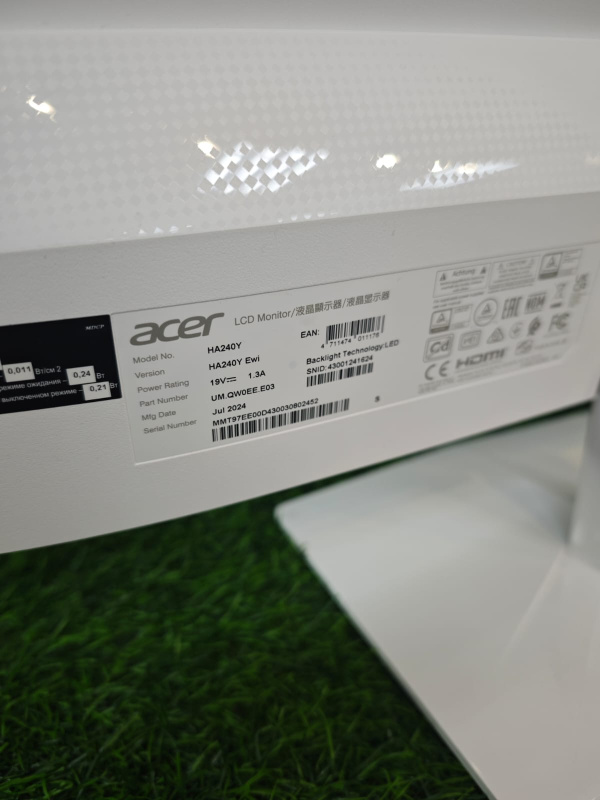 Монитор Acer HA240YAwi