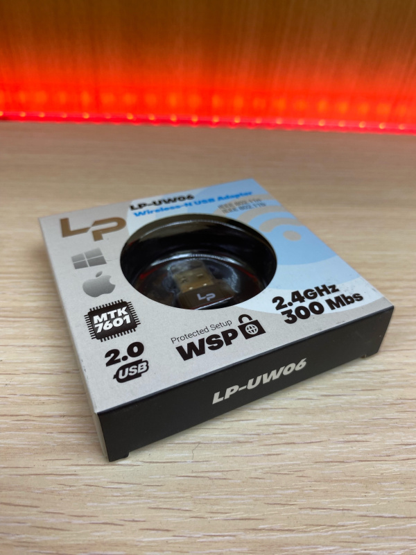 Wi-Fi Адаптер  USB LP-UW06 MTK7601