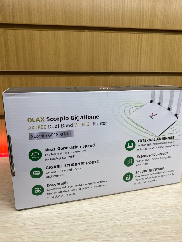 Роутер Olax AX1800