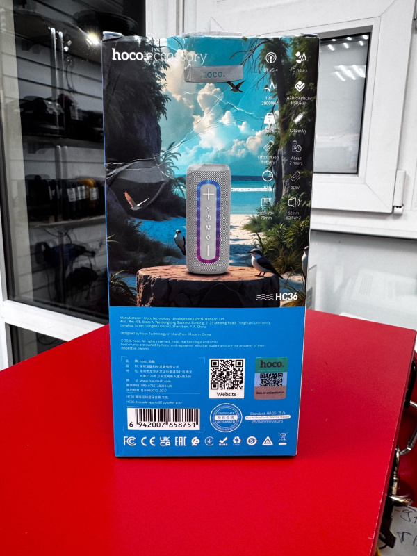 Колонки Bluetooth Hoco HC36, 10Вт, 1200мАч