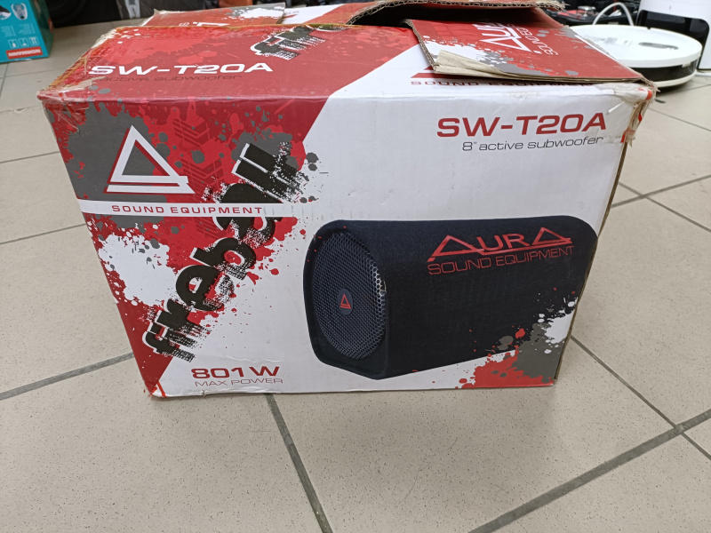 Авто сабвуфер AURA tools SW-T20A