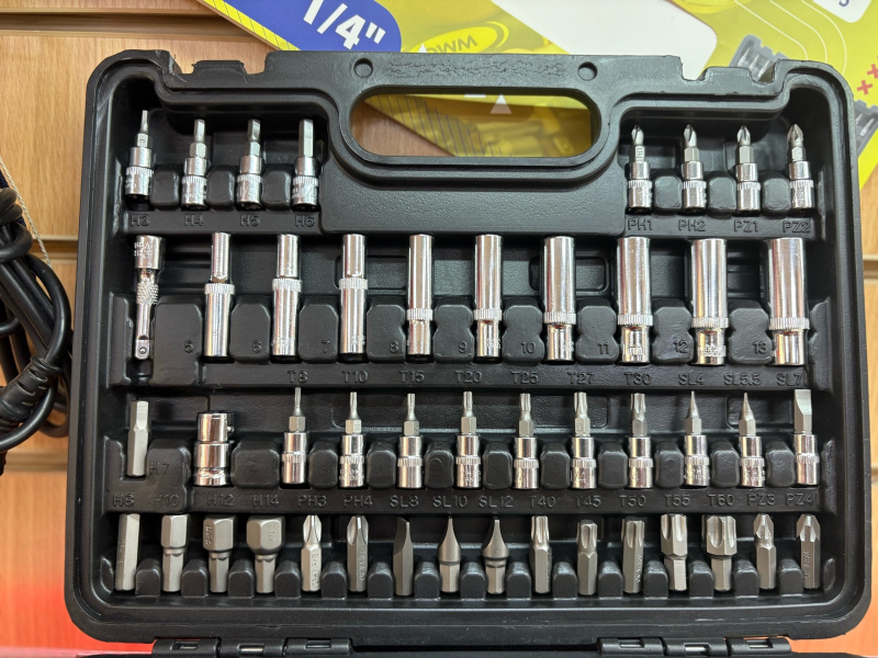 Набор инструментов WMC Tools 108 ПРЕДМЕТОВ