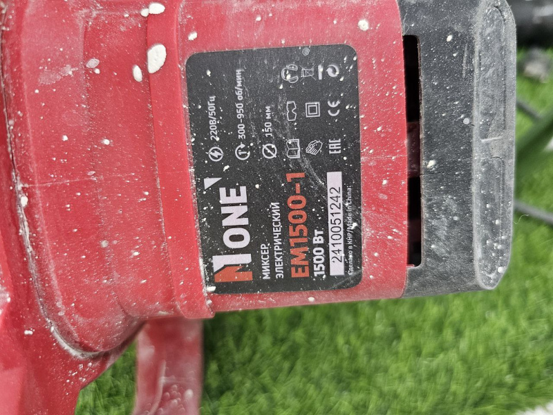 Строительный миксер N-One EM1500-1